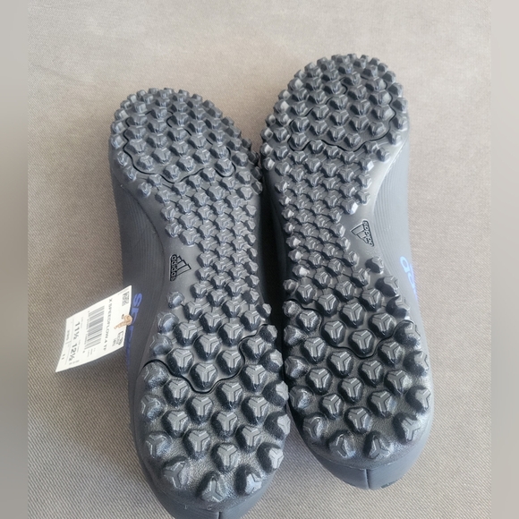 Men Adidas X SPEEDFLOW4 TF FY3333 Black/Blue US 11.5 - Picture 7 of 8